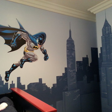 "Super heroes fantasy" for a 4 years old boy