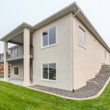 Slope on Side of House