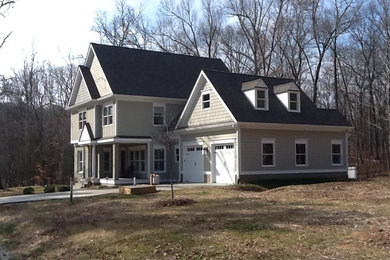 Example of a classic exterior home design in Raleigh