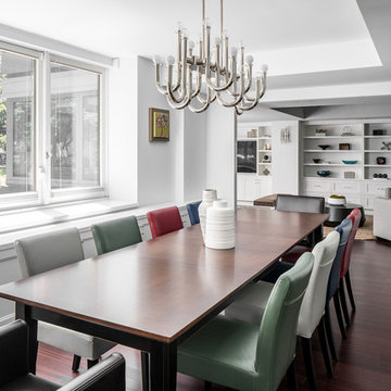 A Cramped Duplex Becomes a Chic Family Home