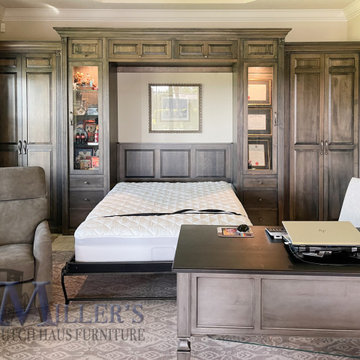 Transitional Office Murphy Bed