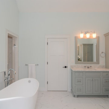 Chester Turnpike Master Bathroom, Candia