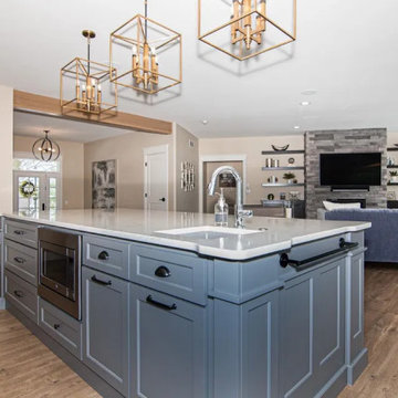 New living Space & Kitchen