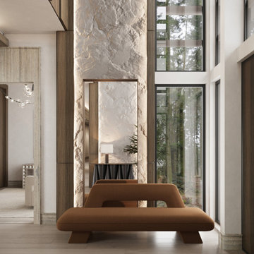 Highlight Harmony — Modern Interior Design with Natural Materials and Light Bala