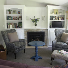 Gas fireplace project