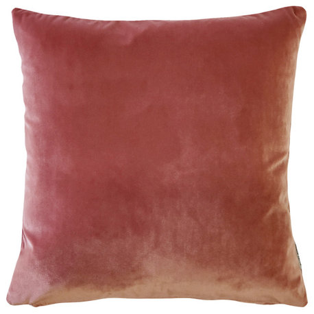 Castello Velvet Throw Pillows, Complete Pillow with Insert (18 Colors, 3 Sizes)