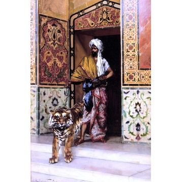 Rudolph Ernst The Pasha's Favourite Tiger, 18"x27" Wall Decal