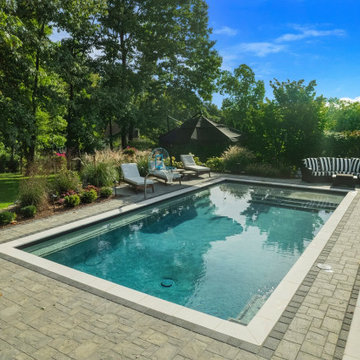 Geometric Pool in South Windsor, CT