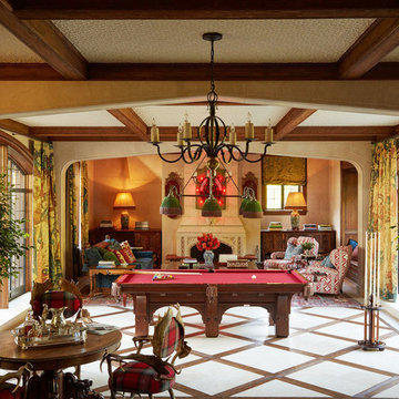 Country home family room