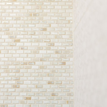 Textured White Bathroom