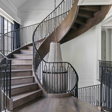 Transitional Spiral Stair