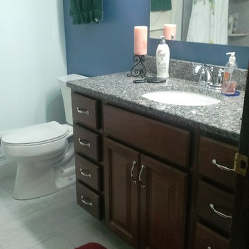 Masterful Tile work in Monkton Bathroom