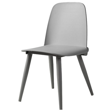 Midcentury Modern Soco Chair, Gray