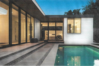 Minimalist exterior home photo in Austin