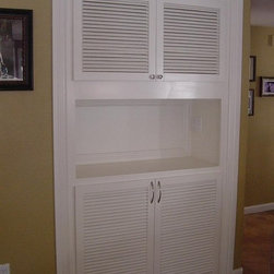 Custom made built in media cabinet - Media Cabinets