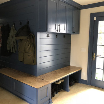 Riverside, CT Kitchen, Foyer & Mudroom