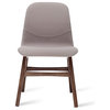 2 x Ava Barley Fabric Walnut Dining Chair