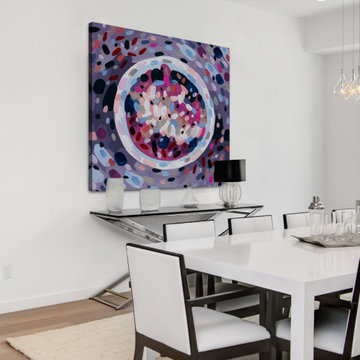 "In and Out" Painting Print on Wrapped Canvas