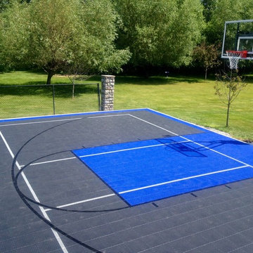 Multi-Sport Backyard Home Game Court - Built by SnapSports®