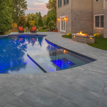 Porcelain Tile Slab 24 x 24 Silver Lake