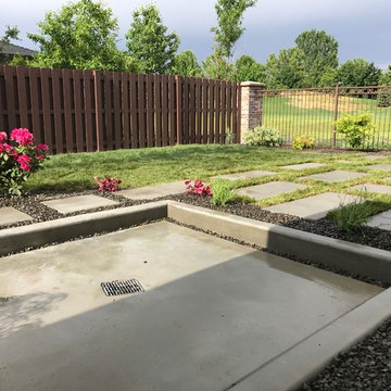 Extra Large Concrete Paver Steps