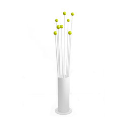 UPP White Coat Stand - Coatracks And Umbrella Stands
