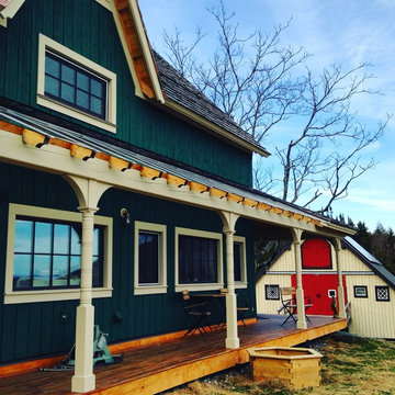 Chase Rd House & Timber Frame Barn