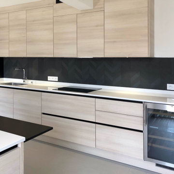 Réunion de deux appartements à Courbevoie