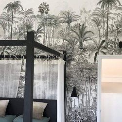 Projet Amazone gris - Chambre maison - Wallpaper