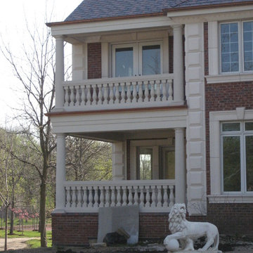 Exterior Columns and Balustrades