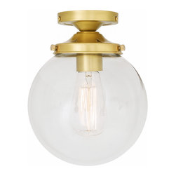 RIAD GLOBE CEILING LIGHT 20CM - Flush Ceiling Lights