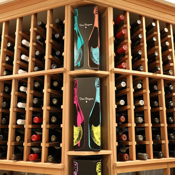 Corner Quarter Round Shelf Displays