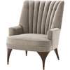 Duncan Chair - Oiled Walnut, Pale Grey