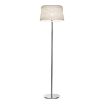 Ideal Lux Basket Cream Floor Lamp