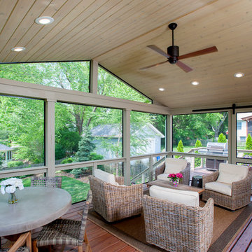 Pressure-Treated Screened Porch in Bethesda