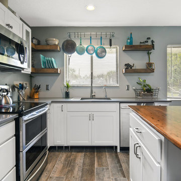 Palm Bay Coastal Industrial Kitchen
