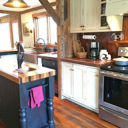 Kitchens - Custom Made using Reclaimed Barn Wood - Kitchen And Dining Furniture