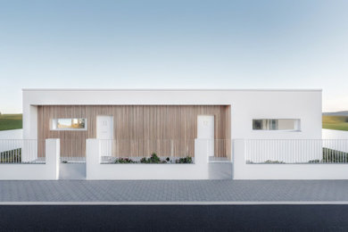 Ispirazione per la facciata di una casa contemporanea