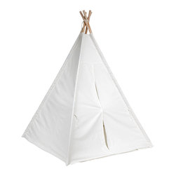 Trademark Innovations - Giant 6' Tall Canvas Teepee - Kids Toys And Games