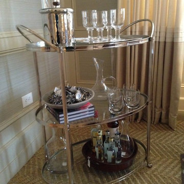 Organizing a Bar Cart