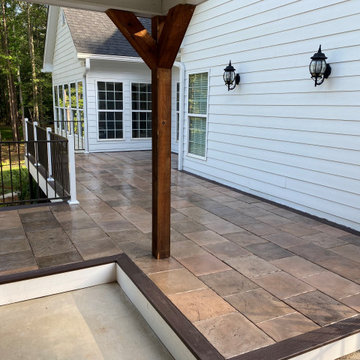 Monroe, Georgia Concrete Decking Deck Remodel