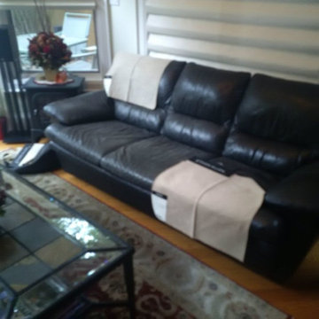 Contemporary Family room update...