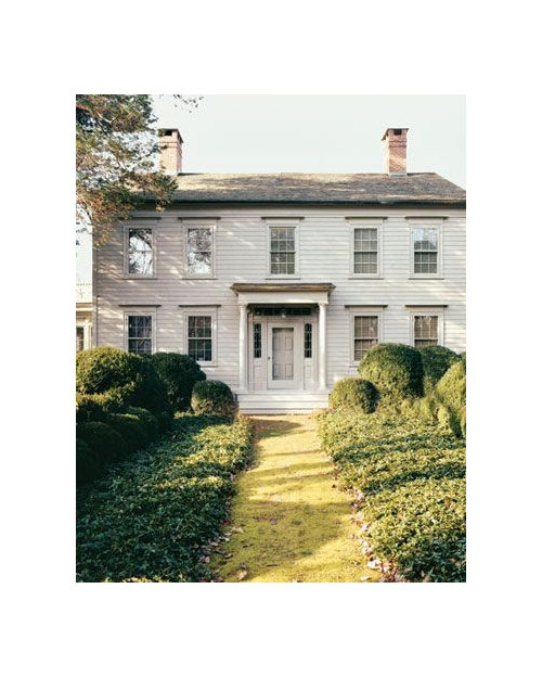 Monochromatic Exterior Paint Ideas