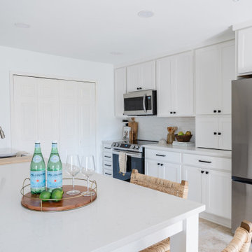 Coastal Theme Kitchen Remodel