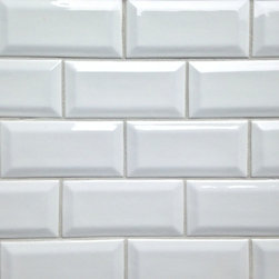 Beveled Subway in White - Products