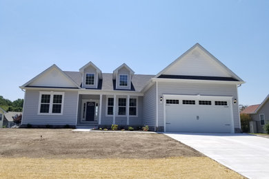 Example of an exterior home design in Other