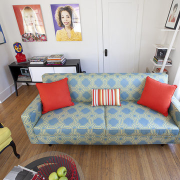 Pattern Modern Sofa w/ Accents | The Sofa Company