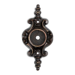 Inviting Home Inc. - Pembridge Back Plates, Dark Brass - Door Levers