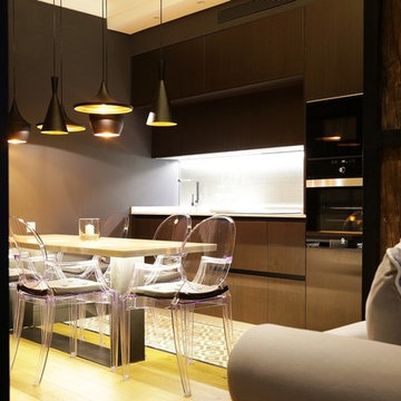 Cocina en Luxury Apartments