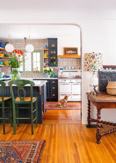 Eclectic Kitchen by Julia Chasman Design